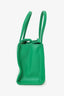 Telfar Green Faux Leather Small Crossbody Shopping Bag