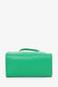 Telfar Green Faux Leather Small Crossbody Shopping Bag