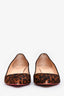 Christian Louboutin Brown Ponyhair Calfskin Animal Print Heels Size 40