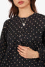 Isabel Marant Etoile Black/White Polka Dot Blouse Size S