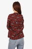 Isabel Marant Etoile Red/Navy Polka Dott Blouse Size S