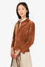 Gucci Brown Suede Jacket Estimated Size Small