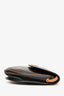 Christian Dior Vintage Black/Brown Leather Crossbody Bag