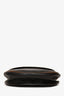 Christian Dior Vintage Black/Brown Leather Crossbody Bag