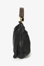 Louis Vuitton Black Leather Mahina Selene Hobo Bag