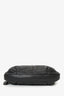 Louis Vuitton Black Leather Mahina Selene Hobo Bag