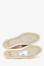 Miu Miu Blush Patent Leather Toe Embellished Sneakers Size 39