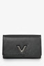 Louis Vuitton Black Epi Twist Pochette Wallet On Chain
