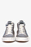 Golden Goose Grey/Black High Top Sneakers Size 36