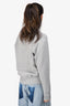 Zadig & Voltaire Grey 'Amour' Sweatshirt Size S
