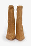 Paris Texas Brown Suede Wedged Boots Size 39.5