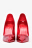 Christian Louboutin Red Patent Leather So Kate 120 Heels Size 38
