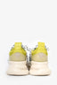 Versace Blue/Green Multicolour 'Chain Reaction' Sneakers Size 36