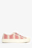Christian Dior Pink/White Tie Dye Canvas 'Walk'n'Dior' Sneakers Size 37 (As Is)
