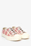 Christian Dior Pink/White Tie Dye Canvas 'Walk'n'Dior' Sneakers Size 37 (As Is)