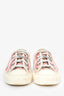 Christian Dior Pink/White Tie Dye Canvas 'Walk'n'Dior' Sneakers Size 37 (As Is)