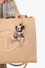 Burberry Pink Bear Charm Keychain