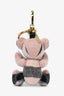 Burberry Pink Bear Charm Keychain
