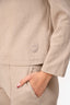 Hermès Beige Cotton/Silk Sweatshirt + Joggers Set Size 34