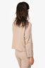 Hermès Beige Cotton/Silk Sweatshirt + Joggers Set Size 34