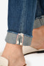 Christian Dior Dark Denim Tapered J'adior' Jeans Size 2