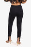 Saint Laurent Black Stirrup Cuff Leggings Size XS