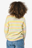 Olivia Rubin Yellow/Pink Tie Dye Pearl Buttoned Cardigan Size XS