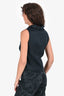 Faithfull The Brand Black Linen Vest Size 4