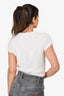Samsoe Samsoe White Fluffy Top Size S