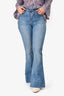 Veronica Beard Blue 'Sheridan Exaggerated Flare High Rise' Jeans Size 26