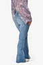 Veronica Beard Blue 'Sheridan Exaggerated Flare High Rise' Jeans Size 26
