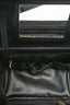 Pre-Loved Chanel™ 1991-94 Vintage Black Caviar Leather CC Box Vanity Makeup Case with Chain Strap