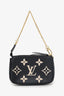 Louis Vuitton Black/Nude Empreinte Leather Monogram Giant Mini Pochette
