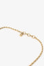 Pre-loved Chanel™ 2022 Gold-Tone Faux Pearl CC Pendant Necklace