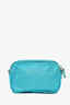 Prada Turquoise Tessuto Nylon Bow Crossbody Bag (As Is)