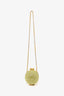 Marzook Green/Gold Crystal Orb Evening Bag