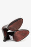 Miu Miu Burgundy Patent Leather Heels Size 38.5