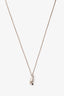 Tiffany & Co. Elsa Peretti Sterling Silver Small Bean Necklace (As Is)