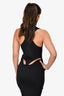 Miaou Black Open Back Detail Midi Dress Size M