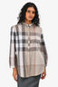 Burberry Brit Brown Novacheck Button Down Shirt Size XL