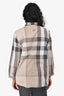 Burberry Brit Brown Novacheck Button Down Shirt Size XL