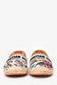 Christian Dior Cream Floral Canvas Espadrilles Size 37