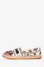 Christian Dior Cream Floral Canvas Espadrilles Size 37