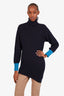 Sportmax Navy Blue Cashmere Turtle Neck Sweater Size S (As Is)