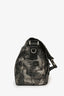 Prada Green Distressed Camouflage Nylon Messenger Bag