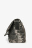 Prada Green Distressed Camouflage Nylon Messenger Bag