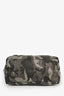 Prada Green Distressed Camouflage Nylon Messenger Bag