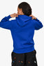 Play Comme des Garcons Blue Heart Logo Hoodie Est. Size S