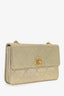 Pre-Loved Chanel™ 1996-97 Gold Metallic Mini Flap Bag