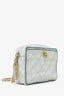 Pre-Loved Chanel™ 1996-97 Blue CC Denim Mini Camera Bag (As Is)